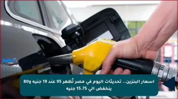 أسعار البنزين.. تحديثات اليوم في مصر تُظهر 95 عند 19 جنيه و80 ينخفض إلى 15.75 جنيه